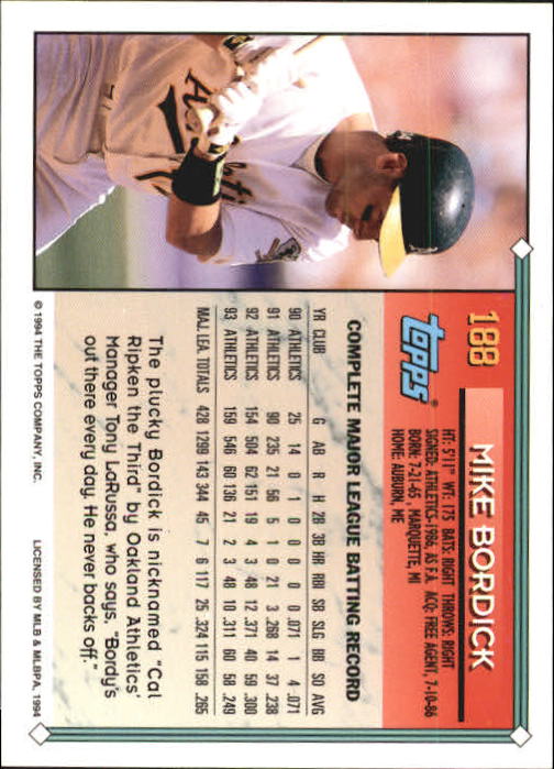 1994 Topps Gold Baseball Singles - You Choose - Picture 115 of 346