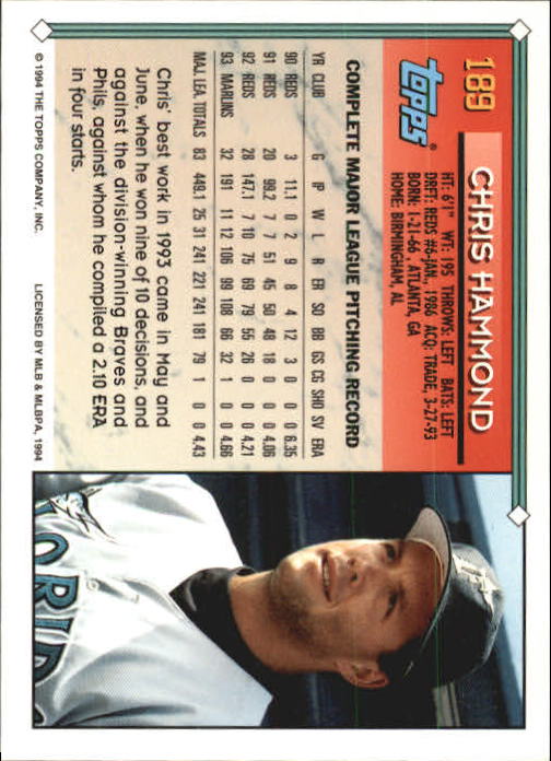 1994 Topps Gold Baseball Singles - You Choose - Picture 117 of 346