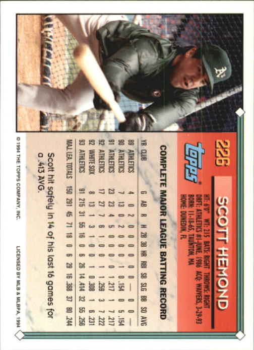 1994 Topps Gold Baseball Singles - You Choose - Picture 136 of 346