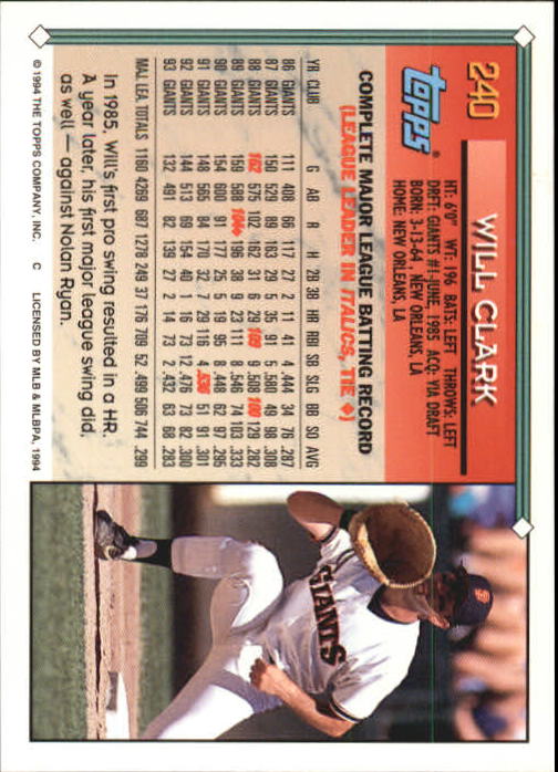 1994 Topps Gold Baseball Singles - You Choose - Picture 144 of 346