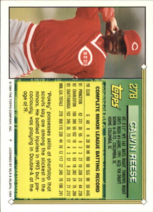1994 Topps Gold Baseball Singles - You Choose - Picture 161 of 346