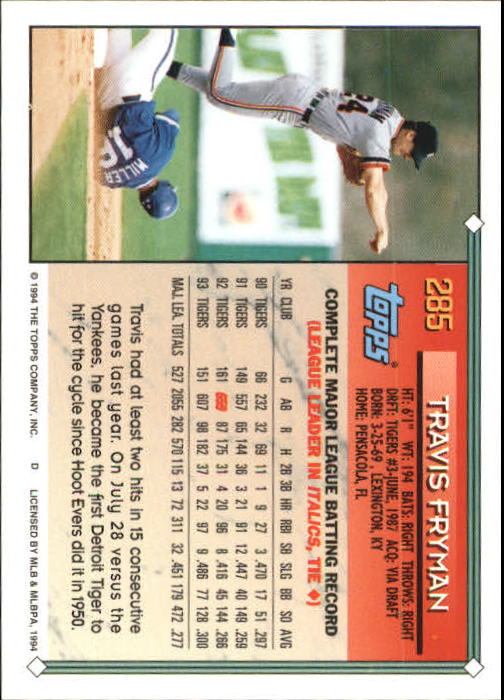 1994 Topps Gold Baseball Singles - You Choose - Picture 165 of 346