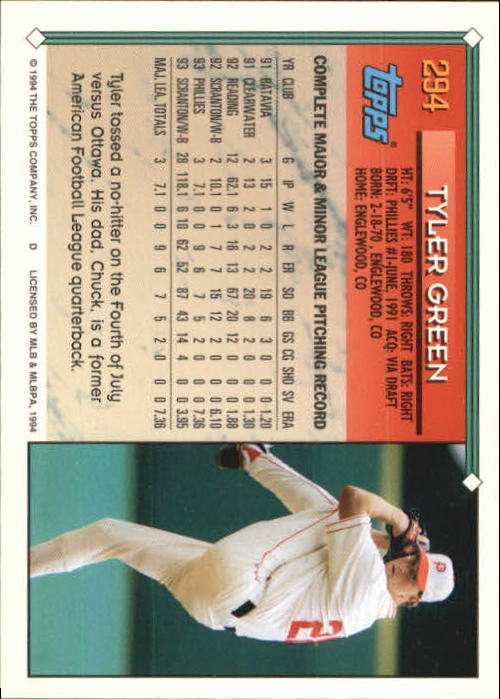1994 Topps Gold Baseball Singles - You Choose - Picture 169 of 346