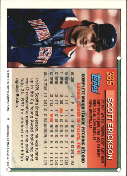 1994 Topps Gold Baseball Singles - You Choose - Picture 219 of 346