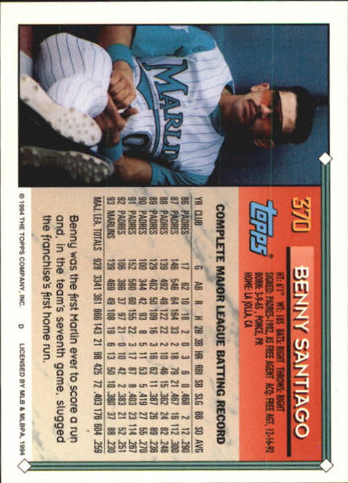 1994 Topps Gold Baseball Singles - You Choose - Picture 221 of 346