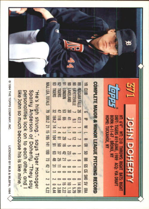 1994 Topps Gold Baseball Singles - You Choose - Picture 223 of 346