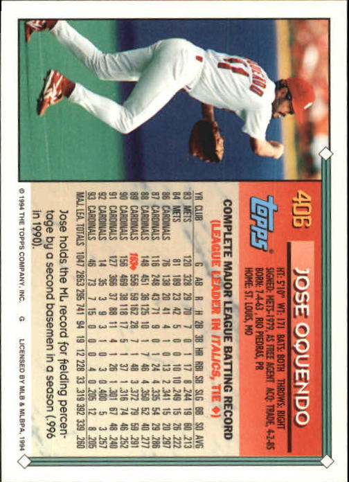 1994 Topps Gold Baseball Singles - You Choose - Picture 243 of 346