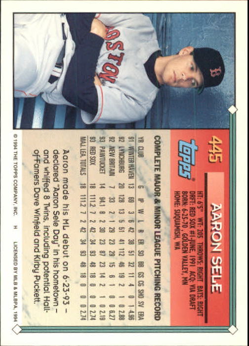 1994 Topps Gold Baseball Singles - You Choose - Picture 251 of 346