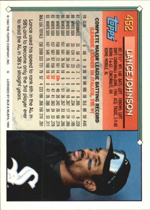 1994 Topps Gold Baseball Singles - You Choose - Picture 255 of 346