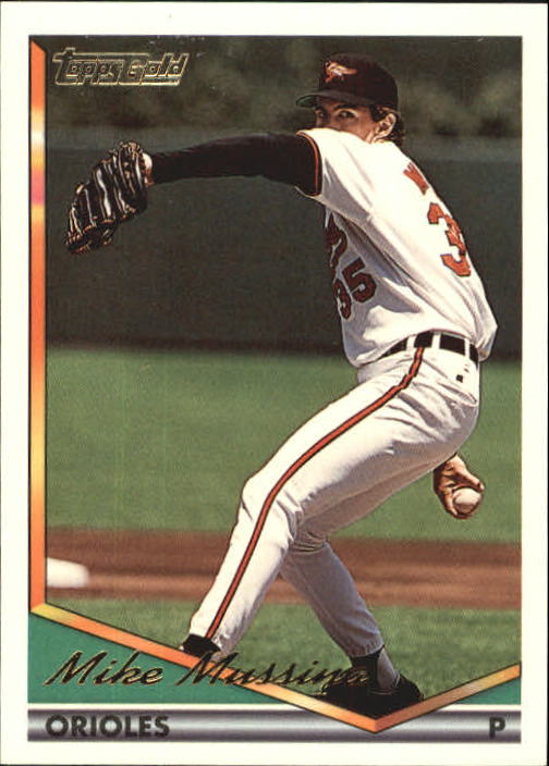 1994 Topps Gold #598 Mike Mussina