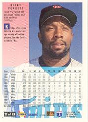 B2148- 1994 Fleer Sunoco Baseball Card #s 1-25 -You Pick- 15+ FREE US SHIP - Picture 43 of 51