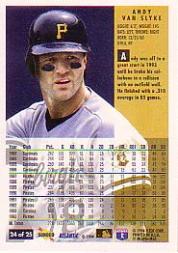 B2148- 1994 Fleer Sunoco Baseball Card #s 1-25 -You Pick- 15+ FREE US SHIP - Picture 49 of 51