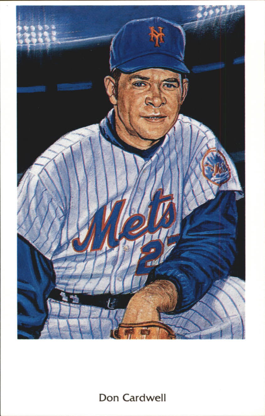 1994 Mets '69 Capital Cards Postcard Promos #9 Don Cardwell