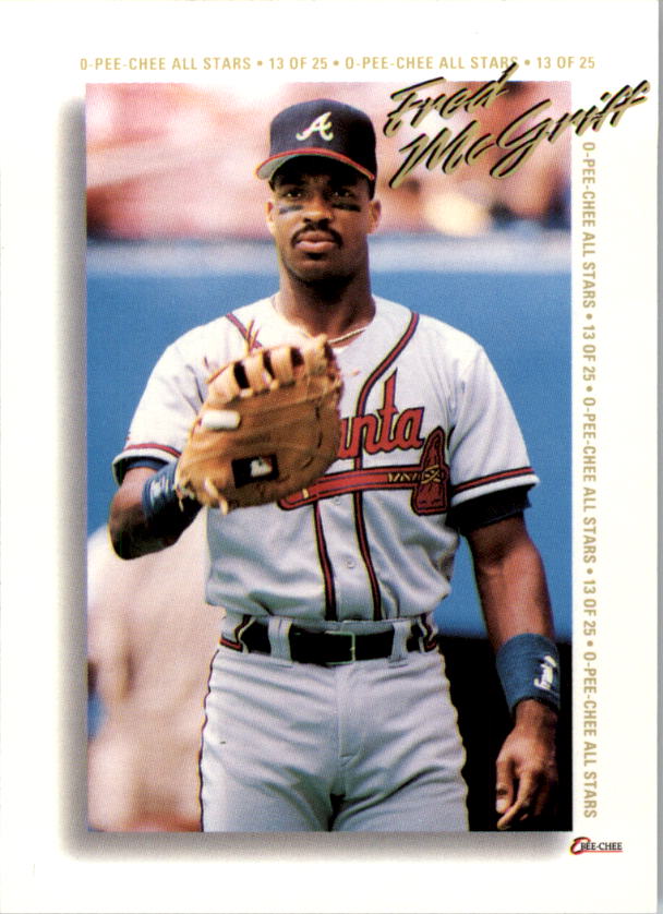 1994 O-Pee-Chee All-Star Redemptions #13 Fred McGriff