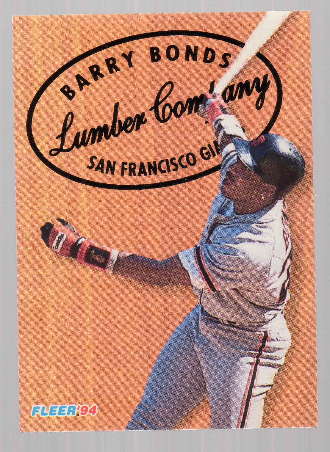 1994 Fleer Lumber Company #2 Barry Bonds