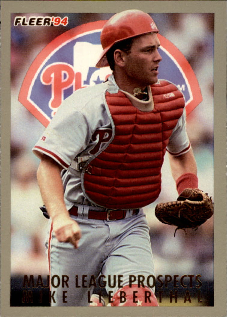 1994 Fleer Major League Prospects #21 Mike Lieberthal