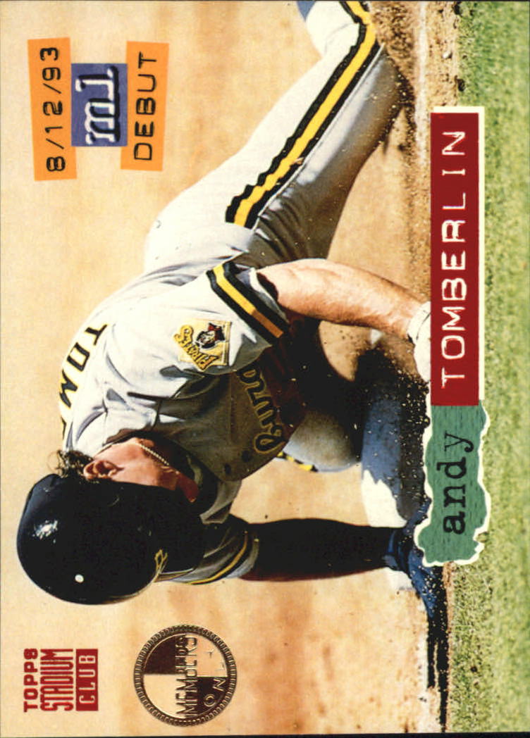 1994 Stadium Club Members Only Parallel #70 Andy Tomberlin
