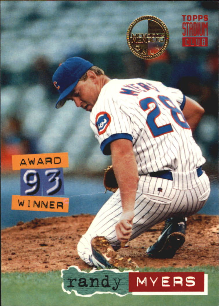 1994 Stadium Club Members Only Parallel #162 Randy Myers