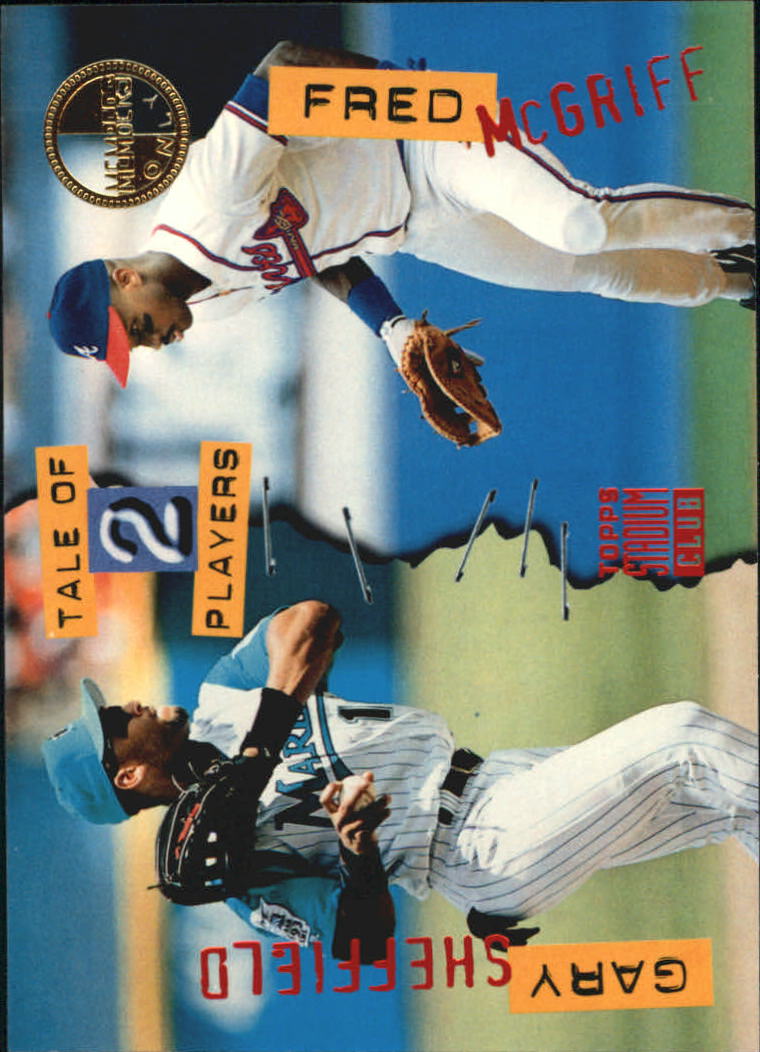 1994 Stadium Club Members Only Parallel #180 F.McGriff/G.Sheffield