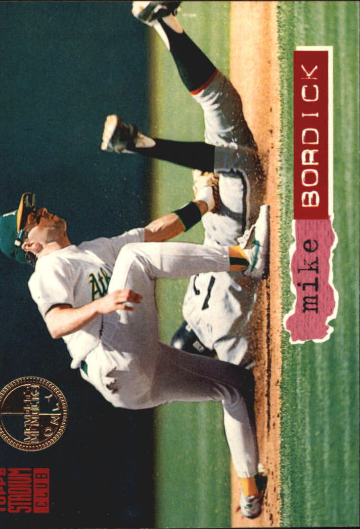 1994 Stadium Club Members Only Parallel #227 Mike Bordick