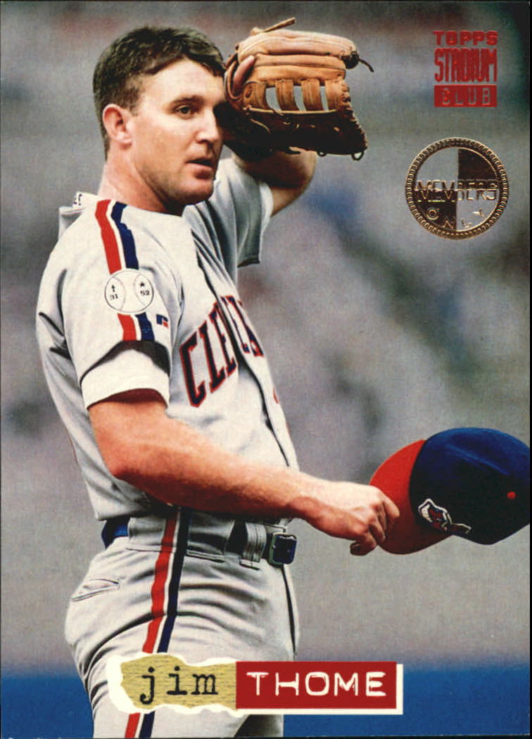 1994 Stadium Club Members Only Parallel #257 Jim Thome