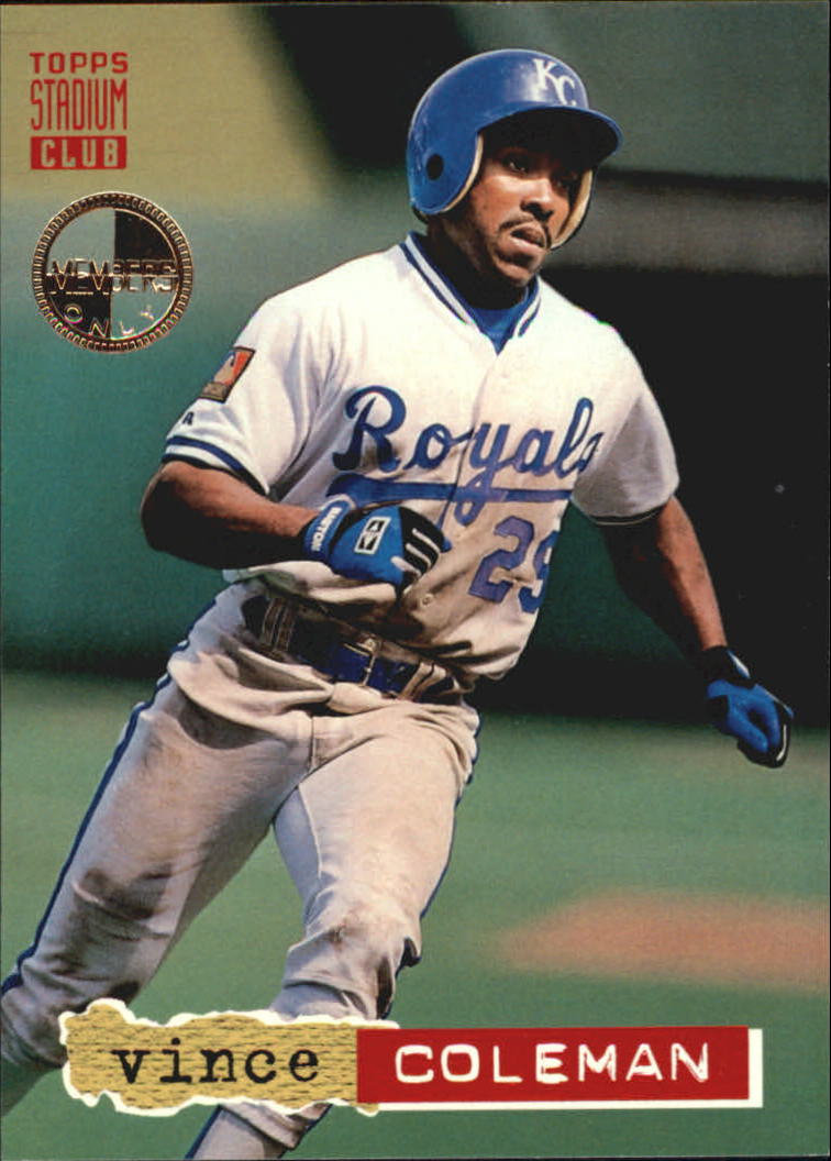 1994 Stadium Club Members Only Parallel #570 Vince Coleman