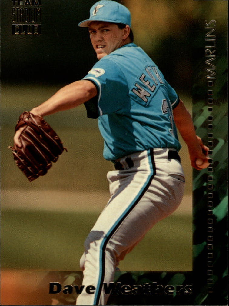 Dave Weathers 1995 Topps #73 Florida Marlins