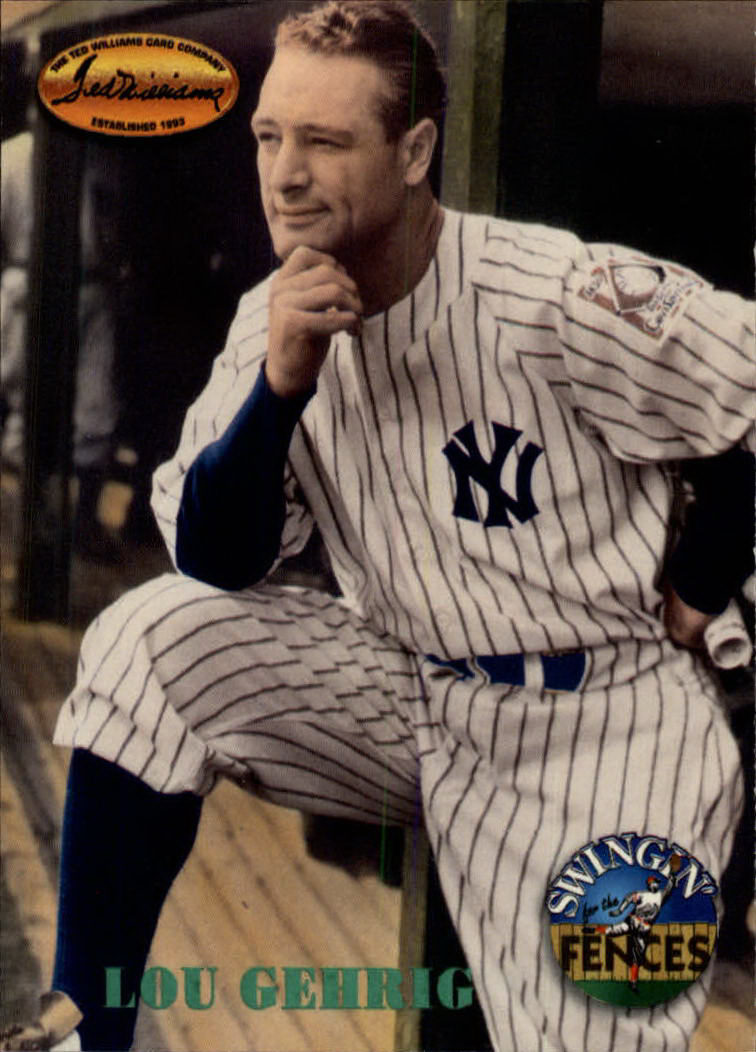 1994 Ted Williams #147 Lou Gehrig