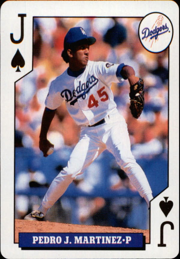 1994 U.S. Playing Cards Rookies #11S Pedro Martinez