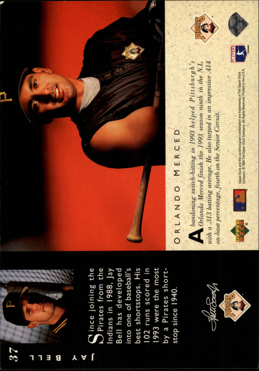 B6078- 1994 Upper Deck All-Star Jumbos BB #s 1-48 -You Pick- 15+ FREE US SHIP - Picture 61 of 80