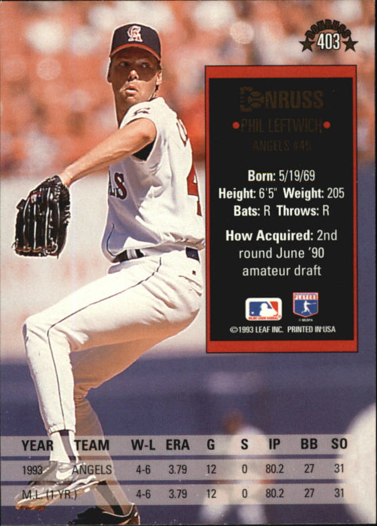A8098- 1994 Donruss Baseball #S 401-600 + Rookies -du Pick- 15 + Gratis US - Bild 7 von 399
