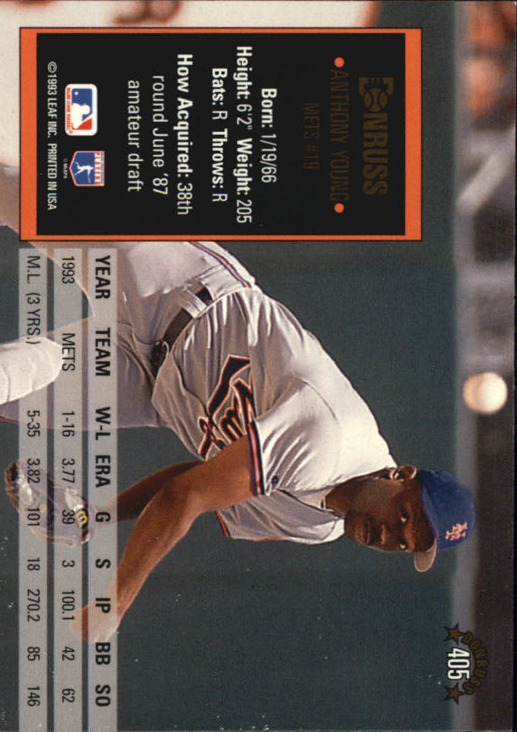 A8098- 1994 Donruss Baseball #S 401-600 + Rookies -du Pick- 15 + Gratis US - Bild 11 von 399