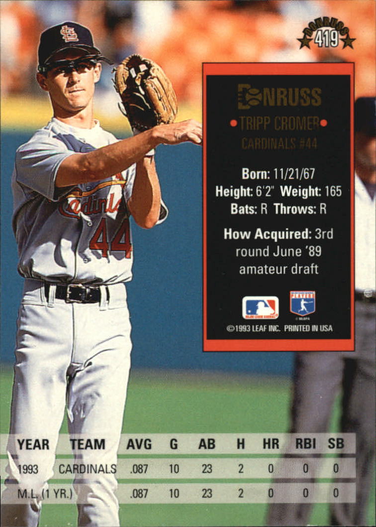 A8098- 1994 Donruss Baseball #S 401-600 + Rookies -du Pick- 15 + Gratis US - Bild 39 von 399