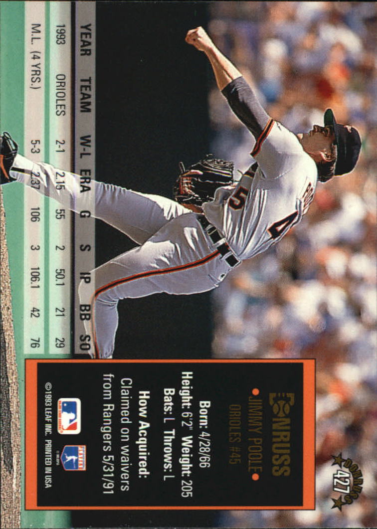 A8098- 1994 Donruss Baseball #S 401-600 + Rookies -du Pick- 15 + Gratis US - Bild 55 von 399