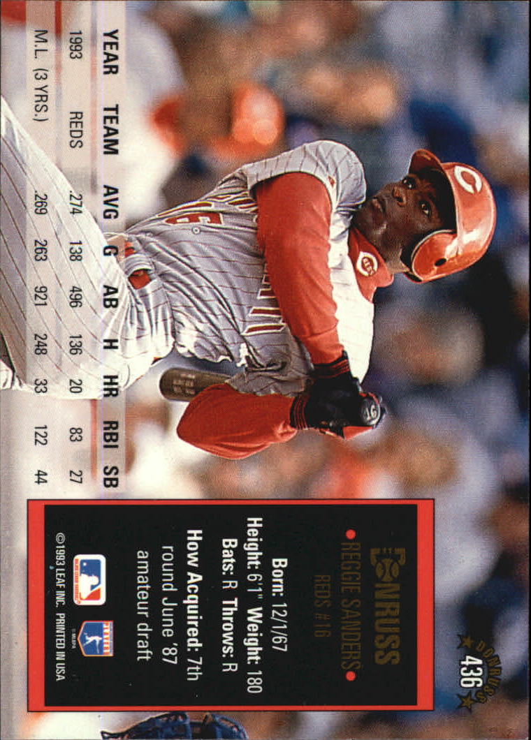 A8098- 1994 Donruss Baseball #S 401-600 + Rookies -du Pick- 15 + Gratis US - Bild 73 von 399