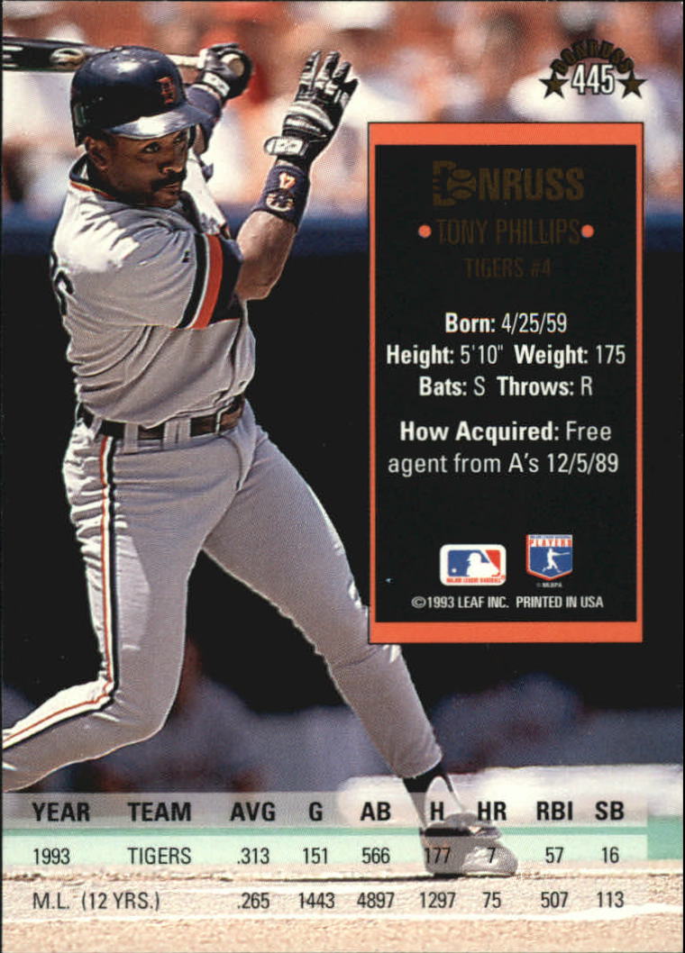 A8098- 1994 Donruss Baseball #S 401-600 + Rookies -du Pick- 15 + Gratis US - Bild 91 von 399