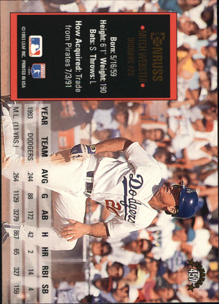 A8098- 1994 Donruss Baseball #S 401-600 + Rookies -du Pick- 15 + Gratis US - Bild 113 von 399
