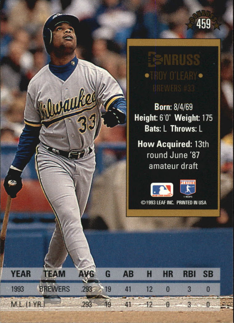 A8098- 1994 Donruss Baseball #S 401-600 + Rookies -du Pick- 15 + Gratis US - Bild 117 von 399