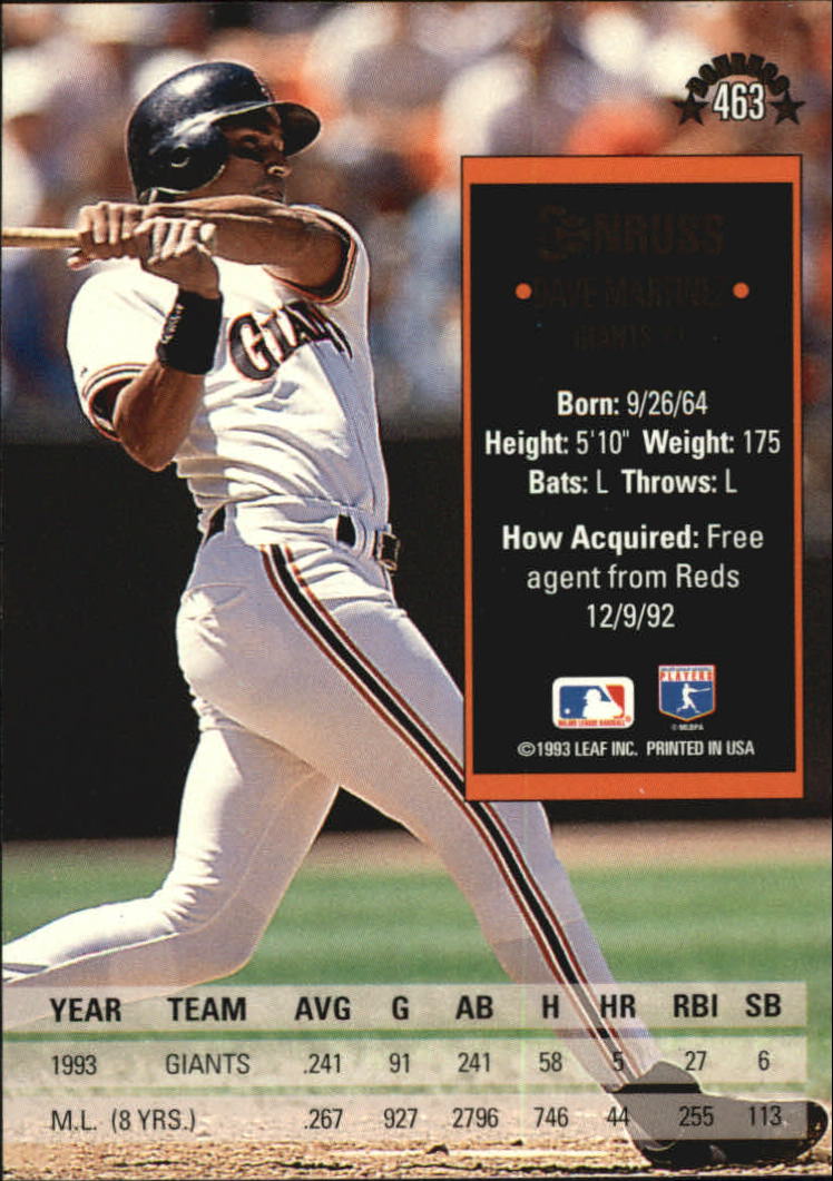 A8098- 1994 Donruss Baseball #S 401-600 + Rookies -du Pick- 15 + Gratis US - Bild 125 von 399