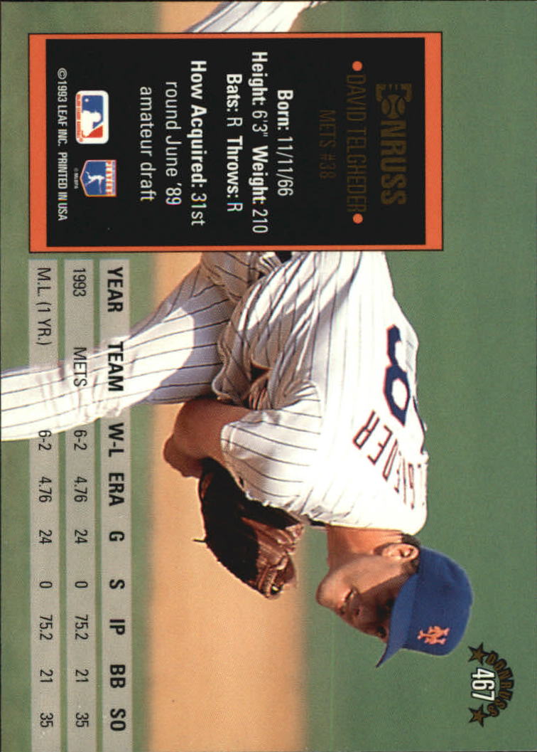 A8098- 1994 Donruss Baseball #S 401-600 + Rookies -du Pick- 15 + Gratis US - Bild 133 von 399