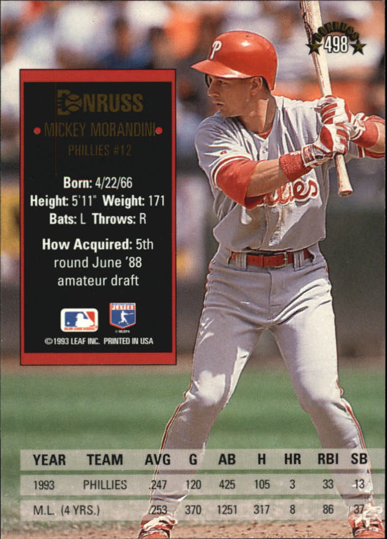 A8098- 1994 Donruss Baseball #S 401-600 + Rookies -du Pick- 15 + Gratis US - Bild 195 von 399