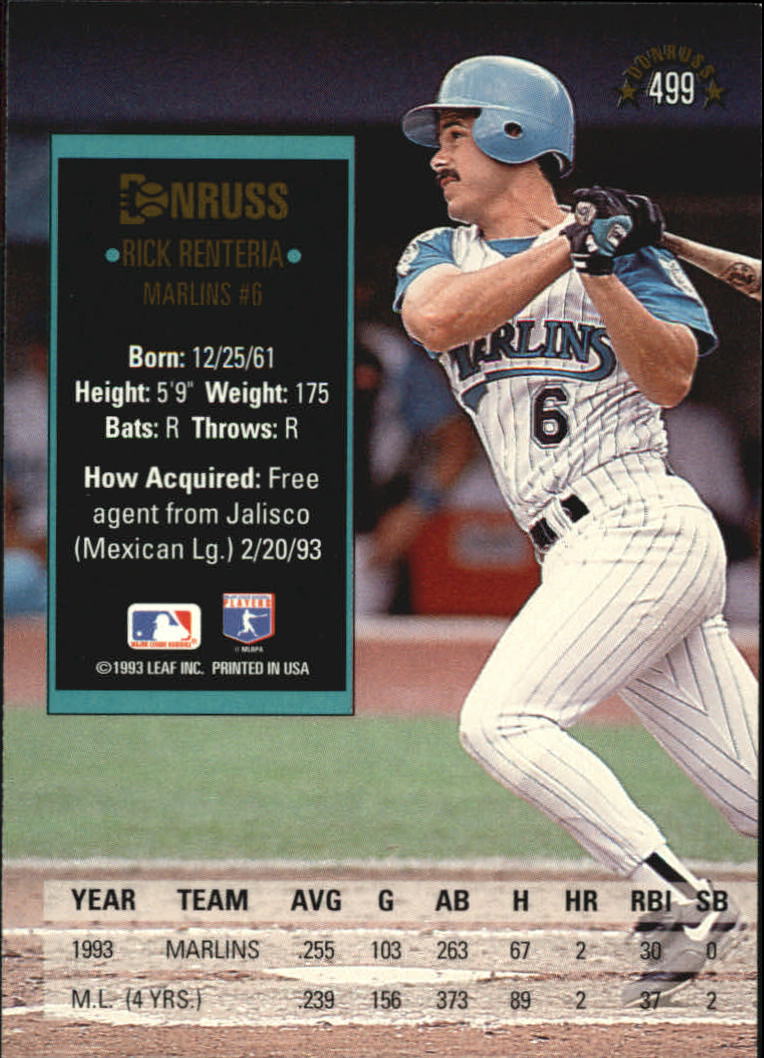 A8098- 1994 Donruss Baseball #S 401-600 + Rookies -du Pick- 15 + Gratis US - Bild 197 von 399