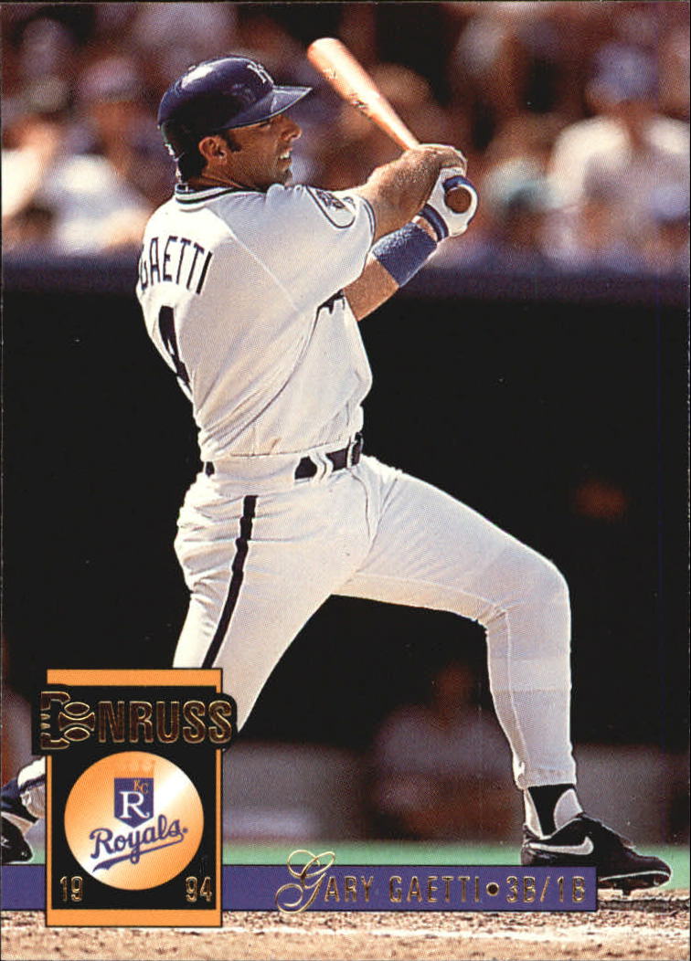 Gary Gaetti 1996 Donruss #117 Kansas City Royals Baseball Card