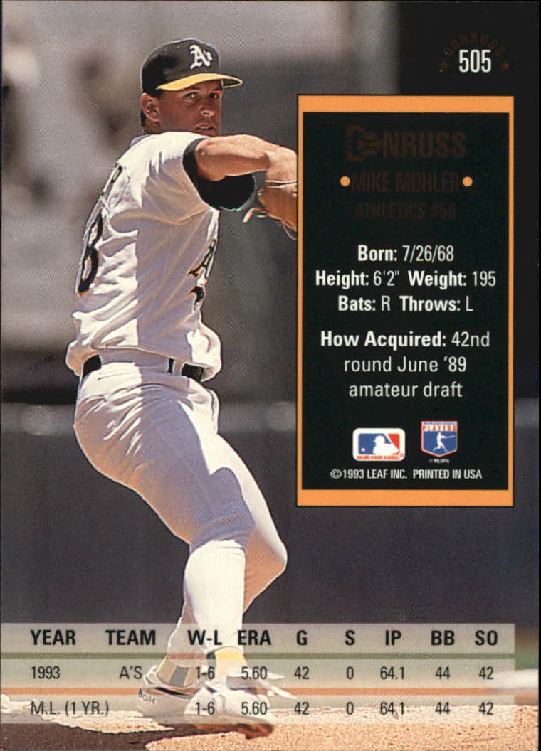 A8098- 1994 Donruss Baseball #S 401-600 + Rookies -du Pick- 15 + Gratis US - Bild 209 von 399