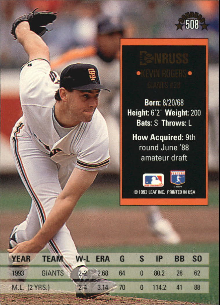 A8098- 1994 Donruss Baseball #S 401-600 + Rookies -du Pick- 15 + Gratis US - Bild 215 von 399