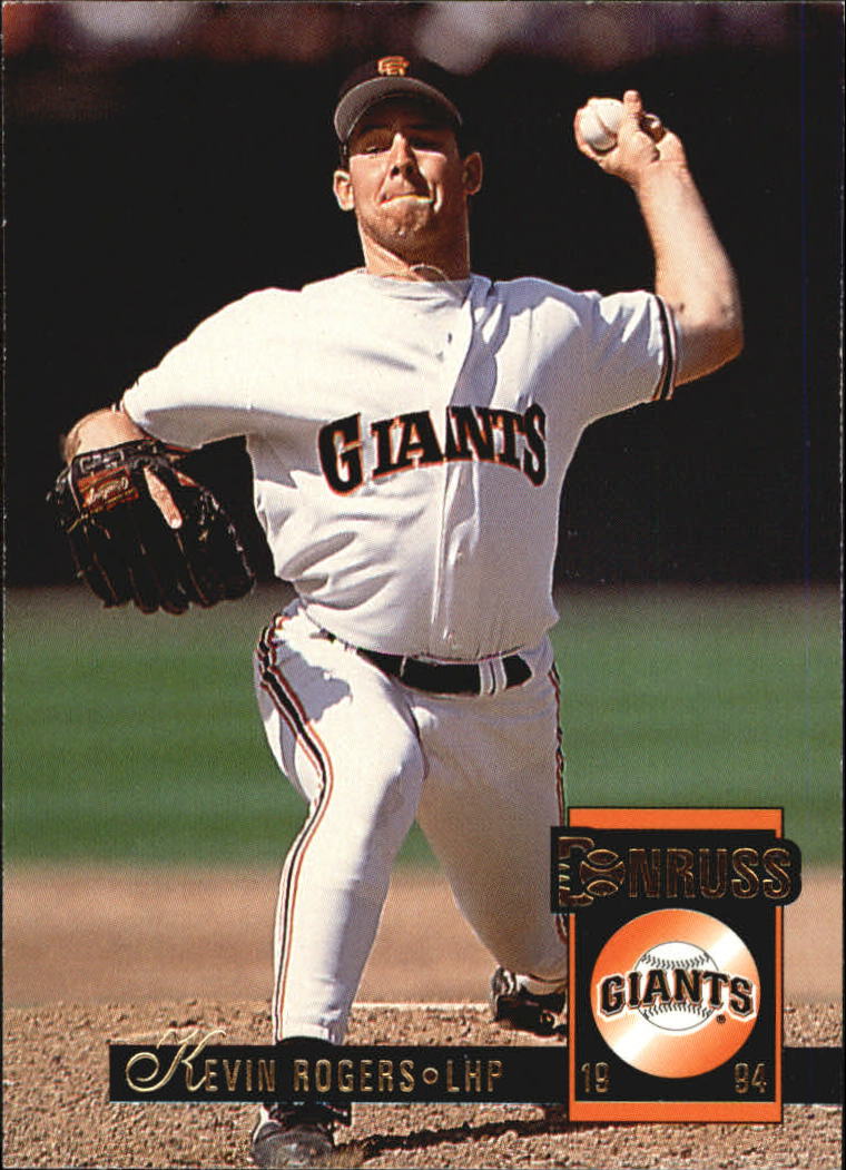  1993 Topps # 822 Kevin Rogers San Francisco Giants