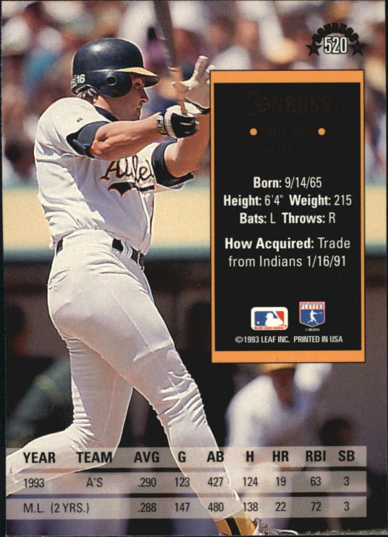 A8098- 1994 Donruss Baseball #S 401-600 + Rookies -du Pick- 15 + Gratis US - Bild 239 von 399