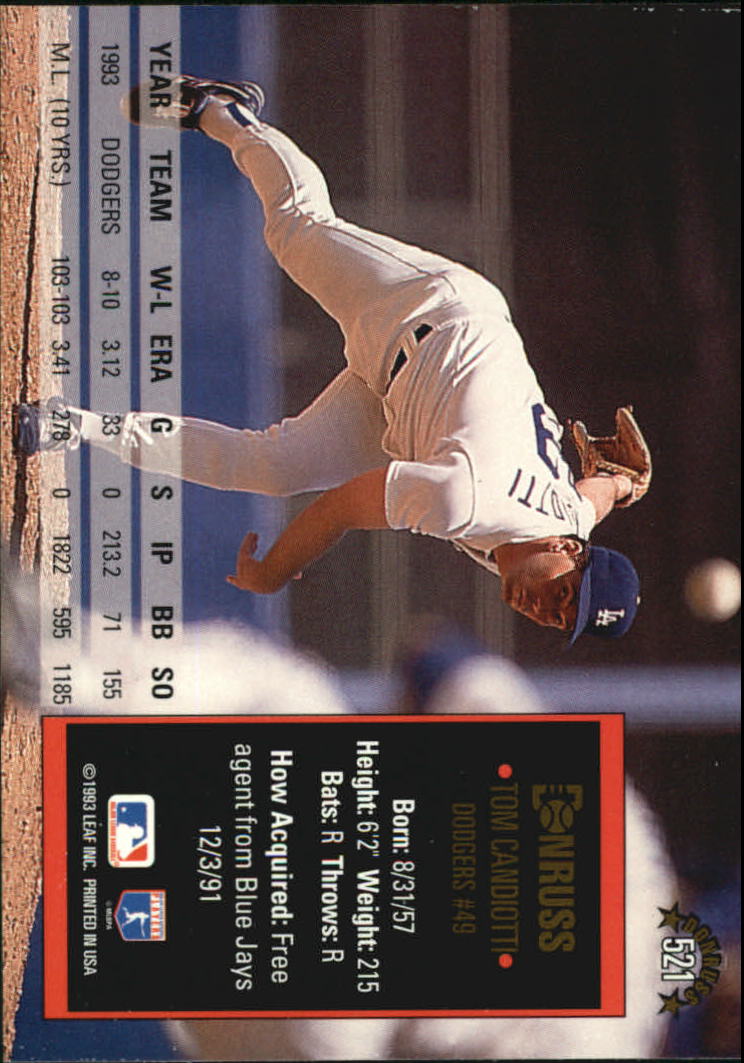 A8098- 1994 Donruss Baseball #S 401-600 + Rookies -du Pick- 15 + Gratis US - Bild 241 von 399