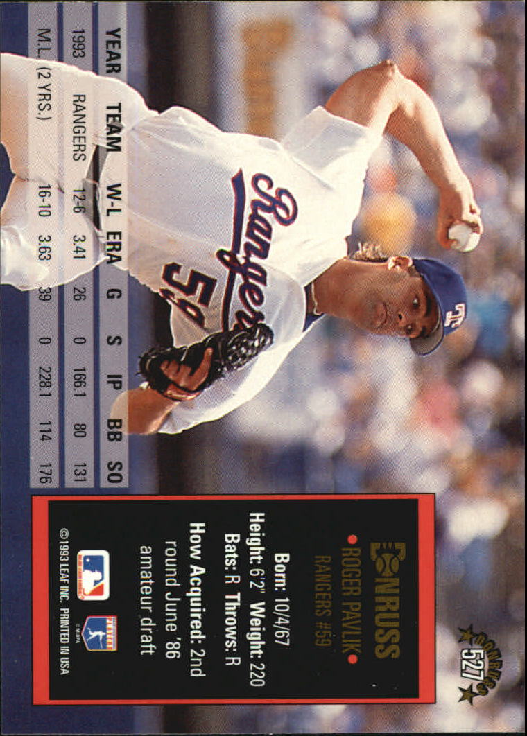 A8098- 1994 Donruss Baseball #S 401-600 + Rookies -du Pick- 15 + Gratis US - Bild 253 von 399