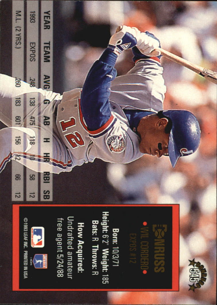 A8098- 1994 Donruss Baseball #S 401-600 + Rookies -du Pick- 15 + Gratis US - Bild 289 von 399